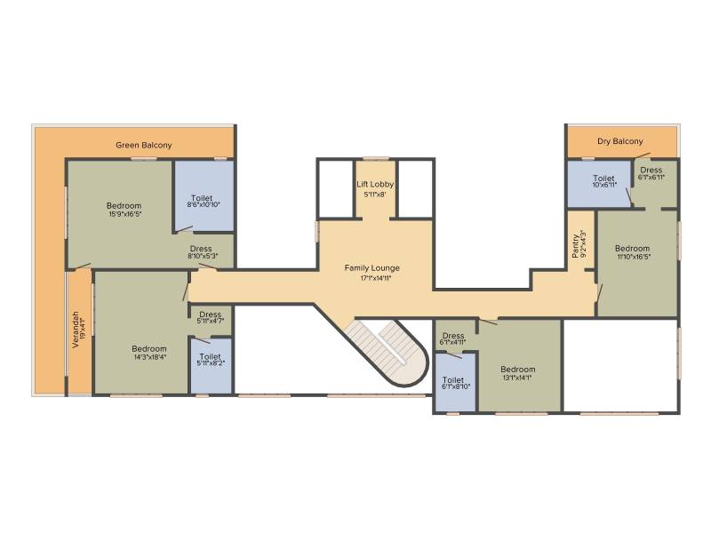 Amit Realty and Shree RSH Group Signature (6BHK+8T (6,019 sq ft) + Servant Room 6019 sq ft)