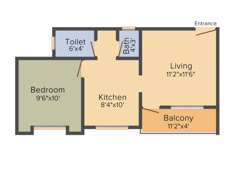 Saikrupa Vishwa Kalyan Nagari (1BHK+1T (550 sq ft) 550 sq ft)