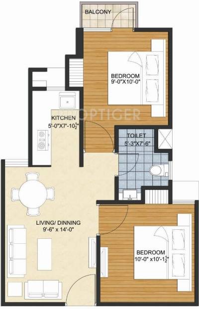 Avalon Homes (2BHK+1T (650 sq ft) 650 sq ft)