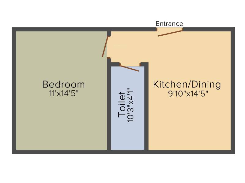 Star Narendra Enclave (1BHK+1T (542 sq ft) 542 sq ft)