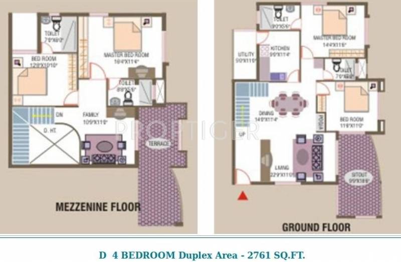 Mehta Rajeshwari Dwellines (4BHK+4T (2,761 sq ft) 2761 sq ft)
