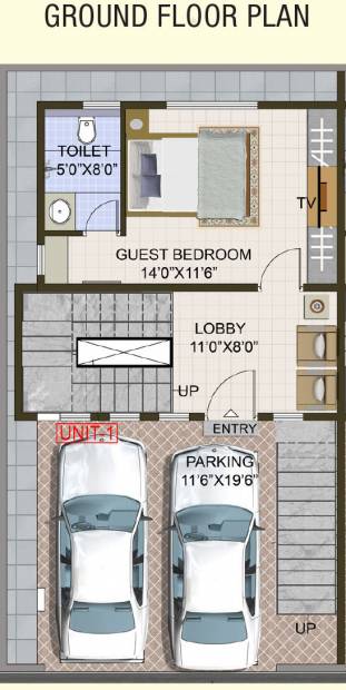 Rishi Deccan Palms 2 (3BHK+3T (2,571 sq ft) 2571 sq ft)