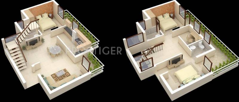 Cosmic The Urban Young (3BHK+3T (2,525 sq ft) + Study Room 2525 sq ft)