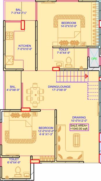 Sanrachna Swroop Enclave (3BHK+3T (1,440 sq ft) 1440 sq ft)