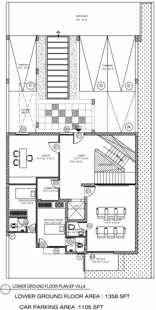 Northstar Hillside (4BHK+6T (6,667 sq ft) + Servant Room 6667 sq ft)