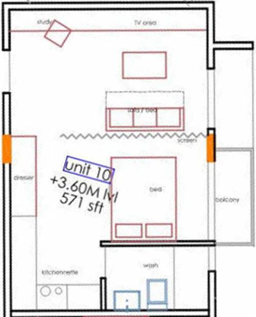AQB Pixel One (1BHK+1T (571 sq ft) 571 sq ft)