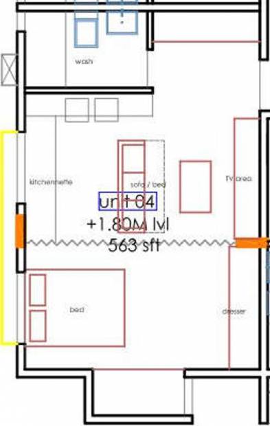 AQB Pixel One (1BHK+1T (563 sq ft) 563 sq ft)
