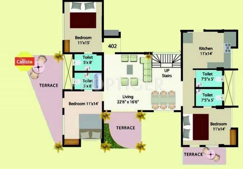 Prathamesh Callisto (5BHK+6T (3,667 sq ft) 3667 sq ft)
