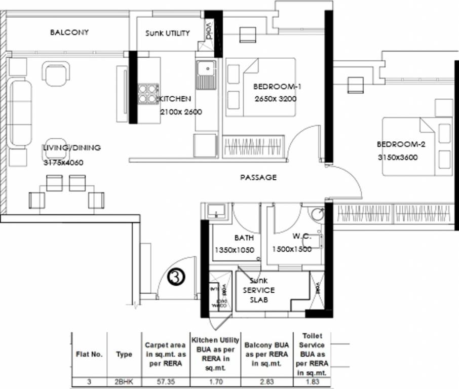 TATA Amantra Phase 2 (2BHK+1T (617 sq ft) 617 sq ft) TATA Amantra Phase 2 (2BHK+1T (617 sq ft) 617 sq ft)