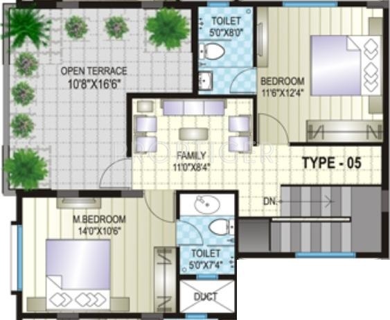 SLV Pride (3BHK+3T (2,000 sq ft) 2000 sq ft)