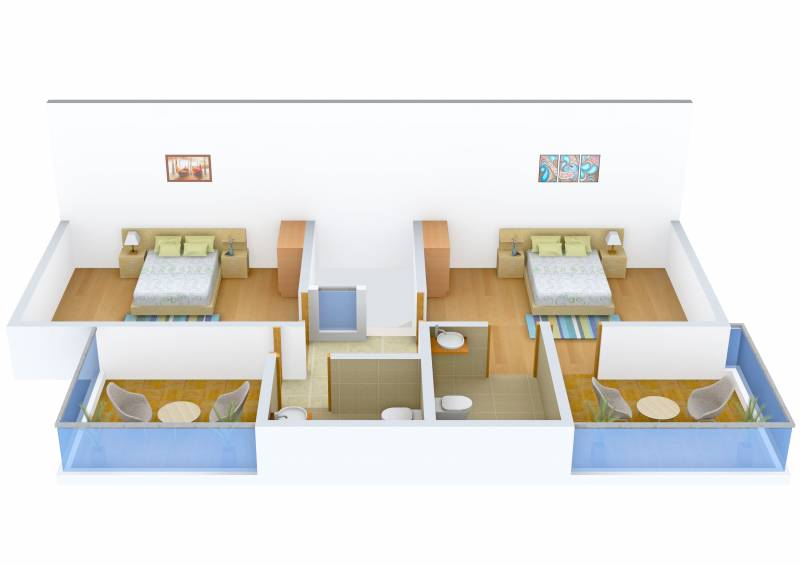  Krishna Madhuban City (3BHK+3T (1,520 sq ft) 1520 sq ft)