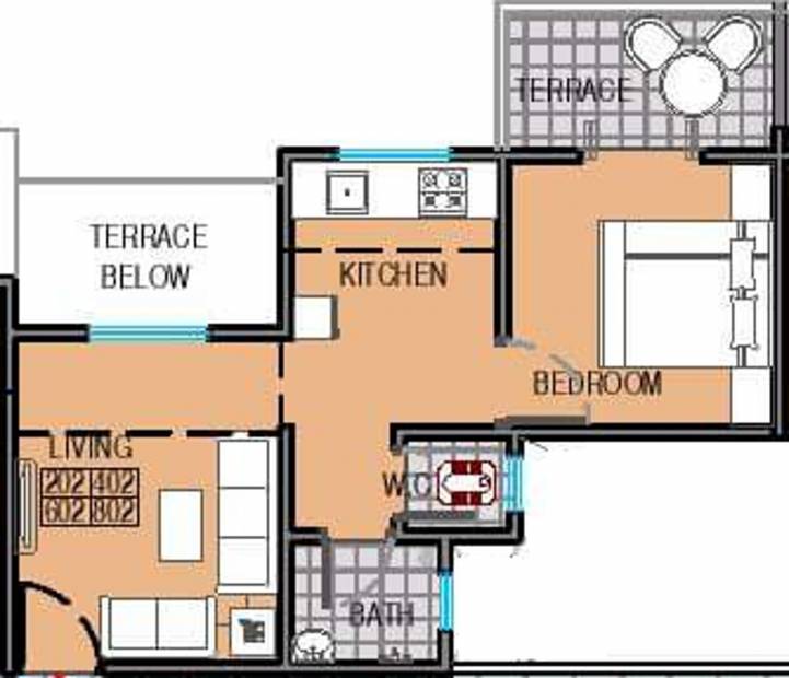 Maple Aapla Ghar Chakan Talegaon Phase I (1BHK+1T (248.97 sq ft) 248.97 sq ft)