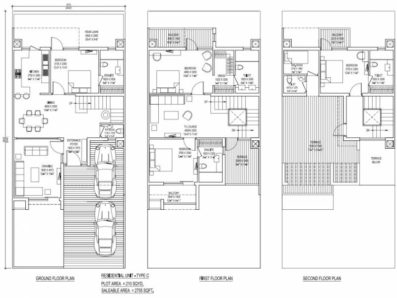 Intellicity Phase I (4BHK+5T (2,755 sq ft) + Servant Room 2755 sq ft)