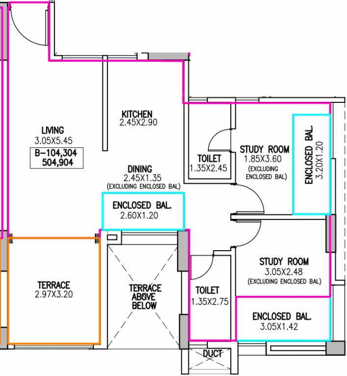 Navalakha Ritz (2BHK+2T (614.73 sq ft) 614.73 sq ft) Navalakha Ritz (2BHK+2T (614.73 sq ft) 614.73 sq ft)