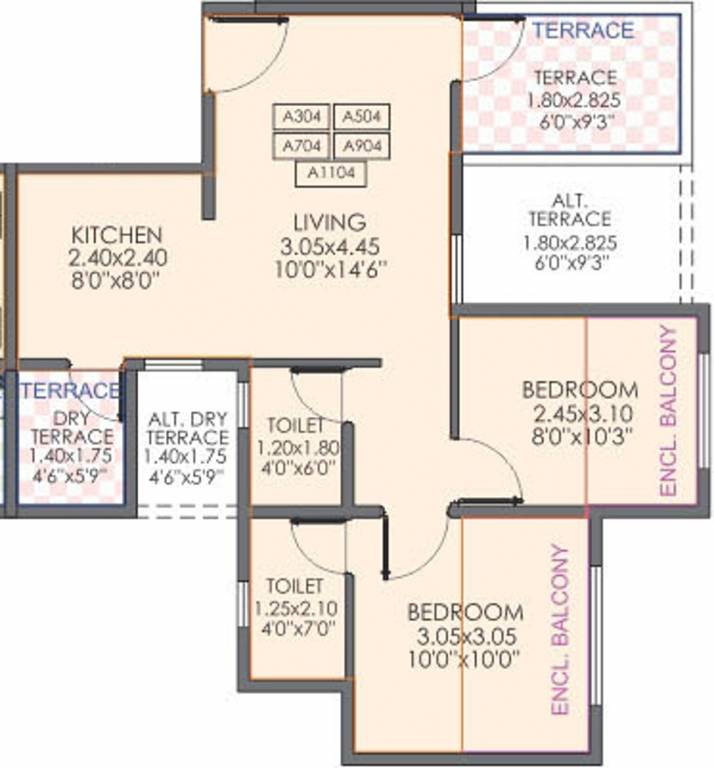 Nisarg Unicorn Nisarg Belrose A And C Building (2BHK+2T (396.43 sq ft) 396.43 sq ft) Nisarg Unicorn Nisarg Belrose A And C Building (2BHK+2T (396.43 sq ft) 396.43 sq ft)