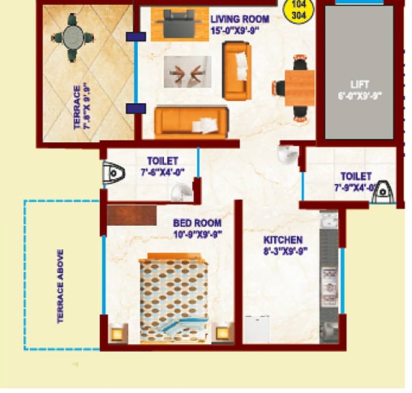 Floor Plan bhagyoday residency phase 1 Floor Plan Floor Plan