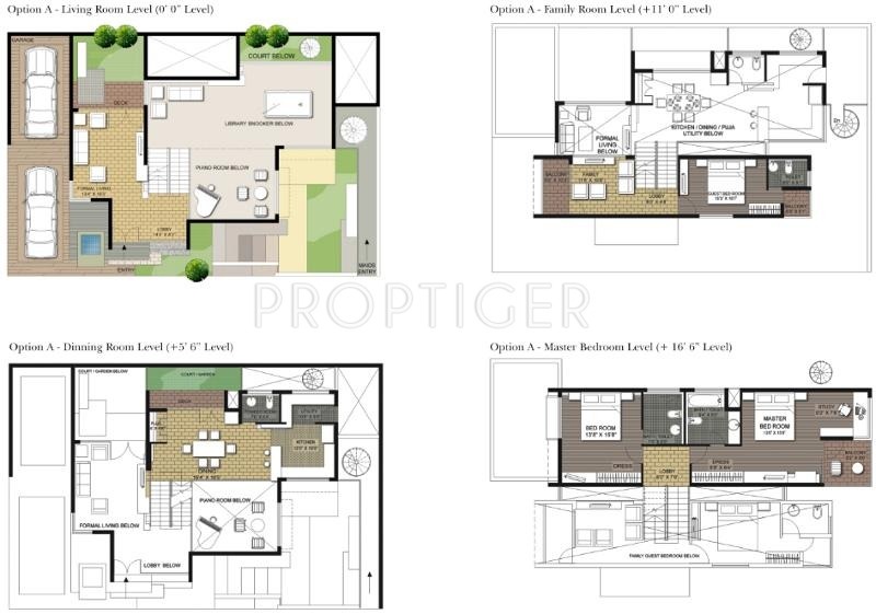 Aakruthi Solitaire (4BHK+4T (3,962 sq ft) + Study Room 3962 sq ft)