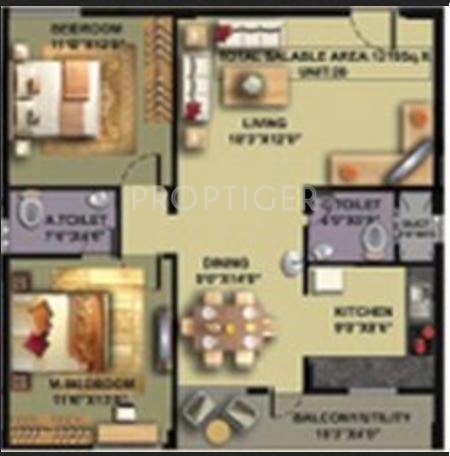 Wise Legend Ornate (2BHK+2T (1,290 sq ft) 1290 sq ft) Wise Legend Ornate (2BHK+2T (1,290 sq ft) 1290 sq ft)