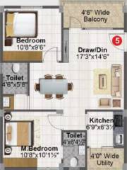 Maram RP Homes (2BHK+2T (910.03 sq ft) 910.03 sq ft) Maram RP Homes (2BHK+2T (910.03 sq ft) 910.03 sq ft)