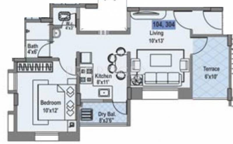 Sanjeevani Anandlahari (1BHK+1T (660 sq ft) 660 sq ft)