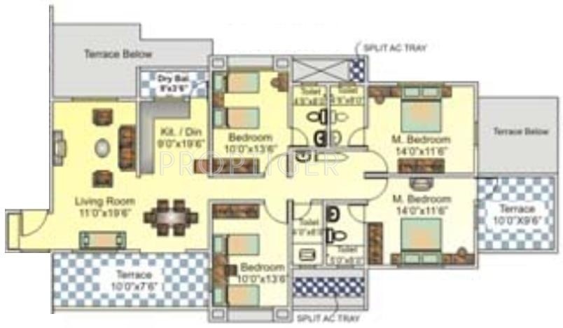 Sanjeevani Sujal (4BHK+4T (1,763 sq ft) 1763 sq ft) Sanjeevani Sujal (4BHK+4T (1,763 sq ft) 1763 sq ft)