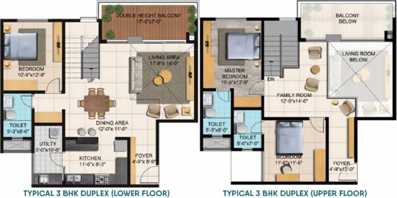 Shriram Blue (3BHK+3T (2,150 sq ft) 2150 sq ft)