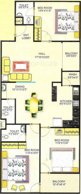 Horizon Horizon Avenue (3BHK+3T (1,750 sq ft) 1750 sq ft) Horizon Horizon Avenue (3BHK+3T (1,750 sq ft) 1750 sq ft)