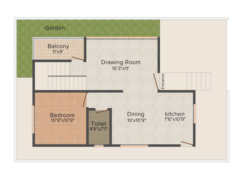 Sri Ayodhya (3BHK+3T (1905 sq ft) 1905 sq ft)
