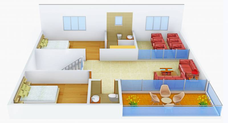 Sri Ayodhya (3BHK+4T (2838 sq ft) 2838 sq ft)