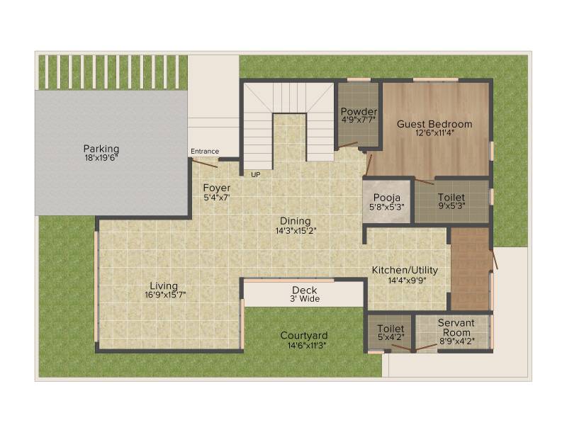 The Address The Lake View Address (3BHK+5T (3165 sq ft) 3165 sq ft)