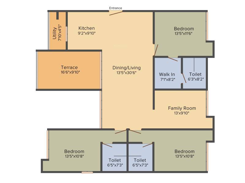 Suyog Suyog Navkaar Phase I (3BHK (2088 sq ft) 2088 sq ft)