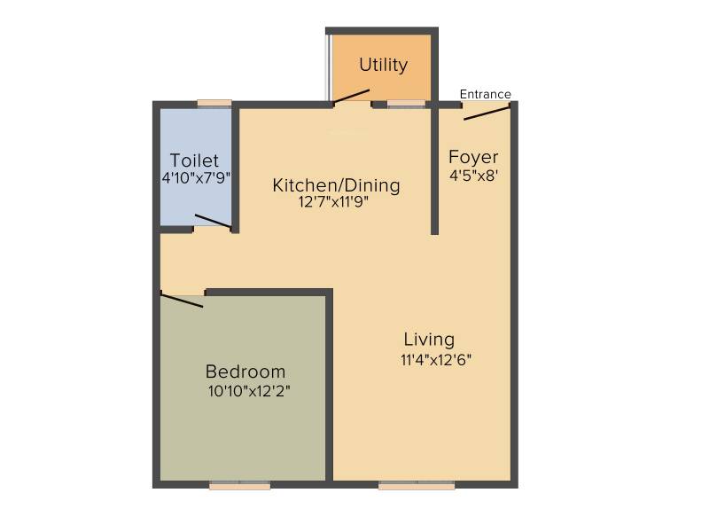 Alpine Vistula (1BHK (509 sq ft) 509 sq ft)