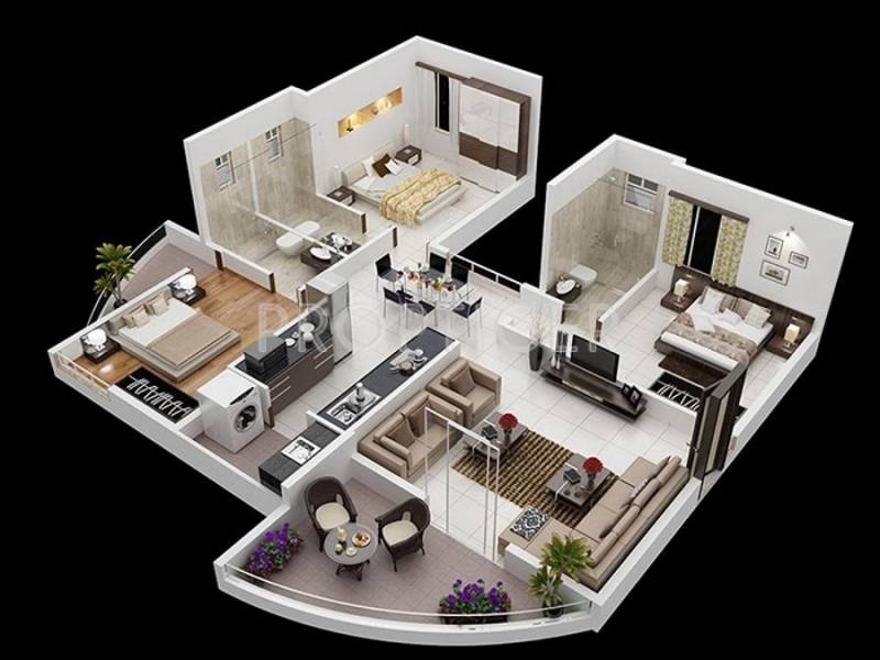 Ravindra Ravi Renaissance (3BHK+3T (2,192 sq ft) 2192 sq ft)