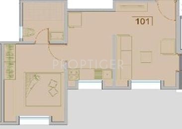 Swojas Solitaire (1BHK+1T (596 sq ft) 596 sq ft)