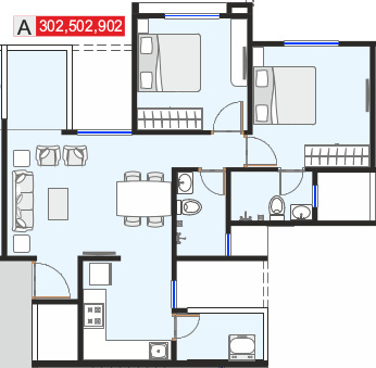  sukhwani-highlands Floor Plan Floor Plan