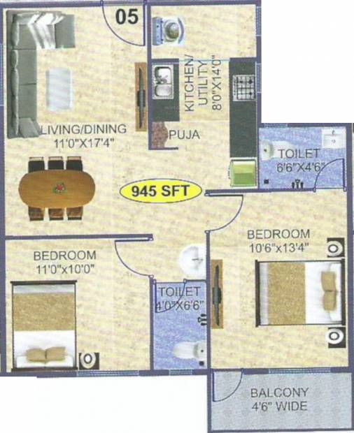  basava-pride Floor Plan Floor Plan