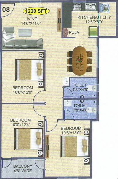  basava-pride Floor Plan Floor Plan