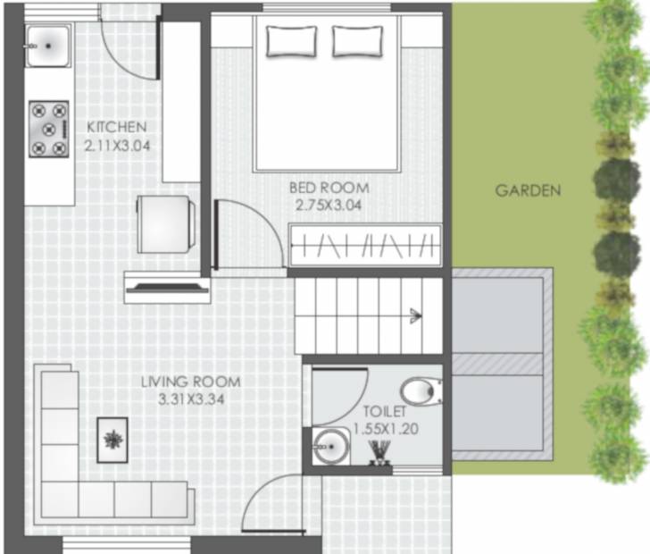  wisteria-11 Floor Plan Ground Floor Plan
