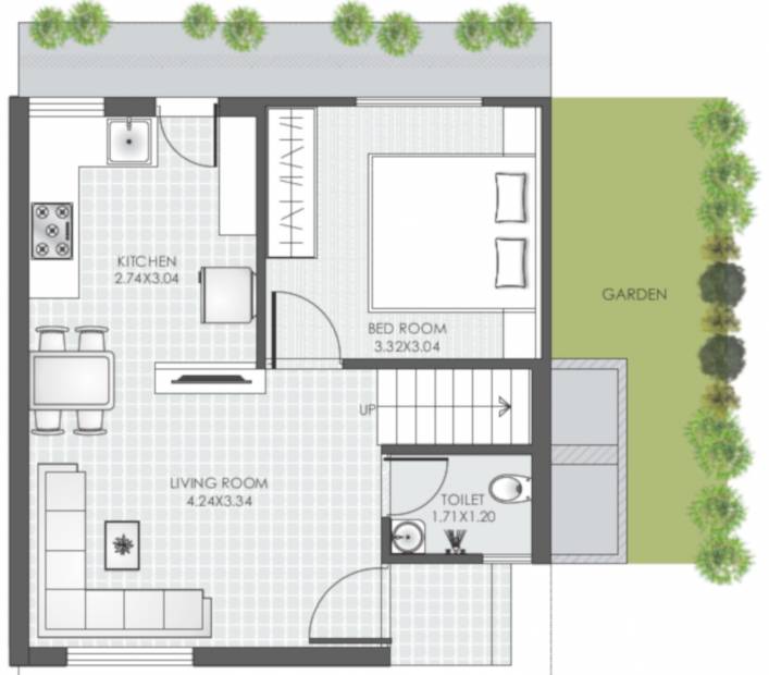  wisteria-11 Floor Plan Ground Floor Plan