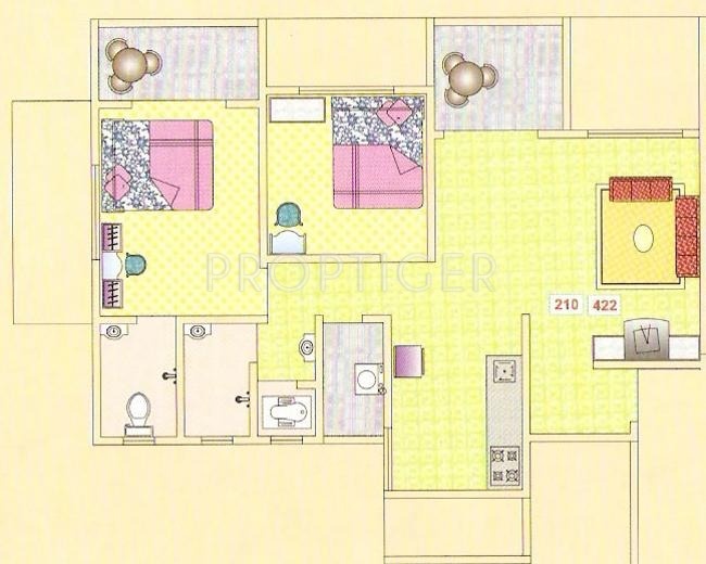 Subhash Vardhaman Nagar (2BHK+2T (1,120 sq ft) 1120 sq ft)